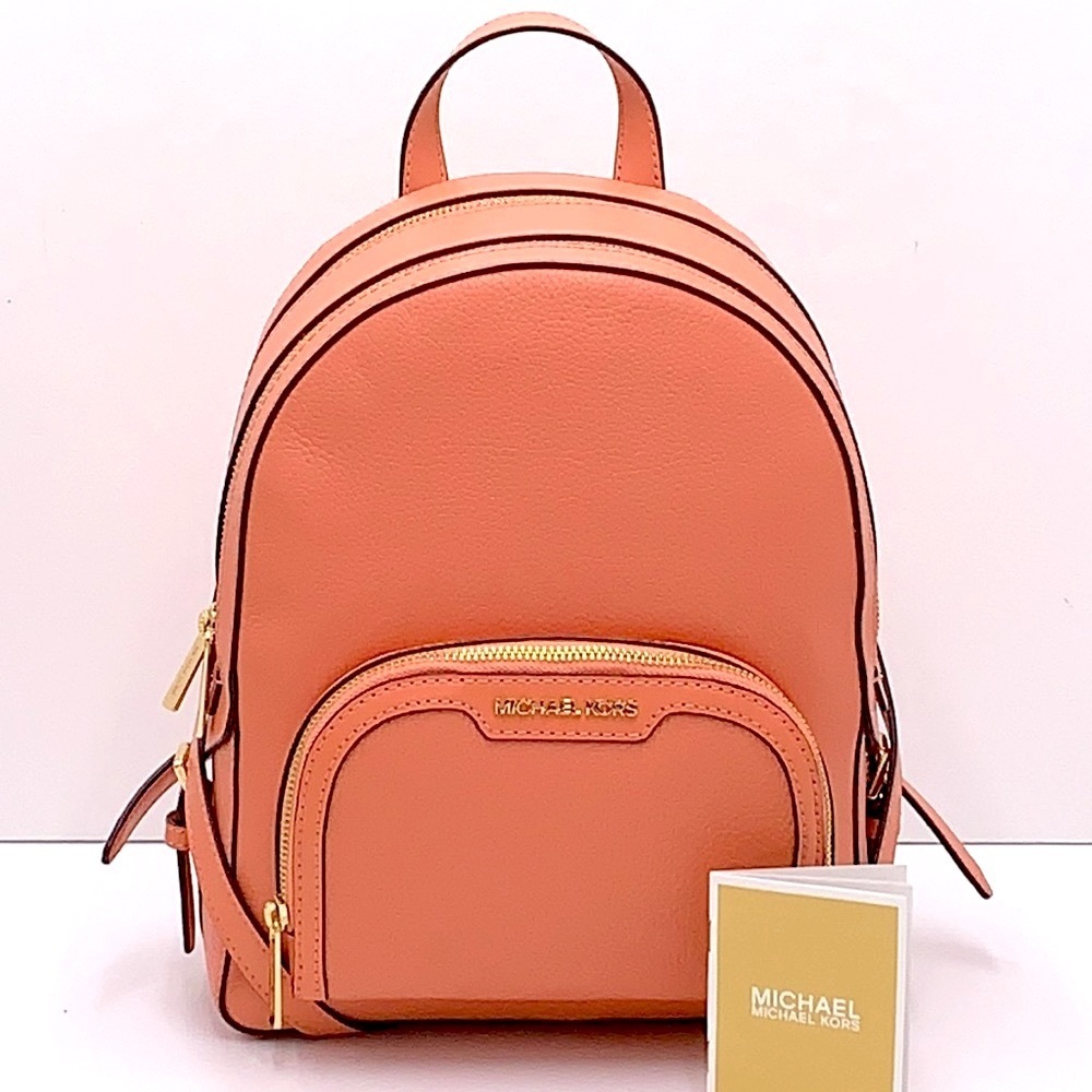 MICHAEL KORS
Jaycee Medium Zip Pocket Pebbled Leather Backpack - Picture 2 of 16